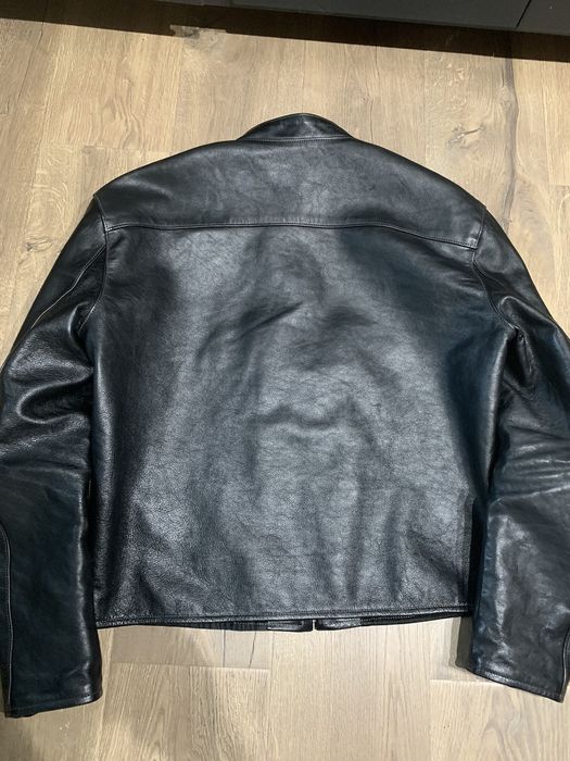 The Real McCoy's Buco J-100 Shinki Horsehide Leather Cafe Racer Jacket ...