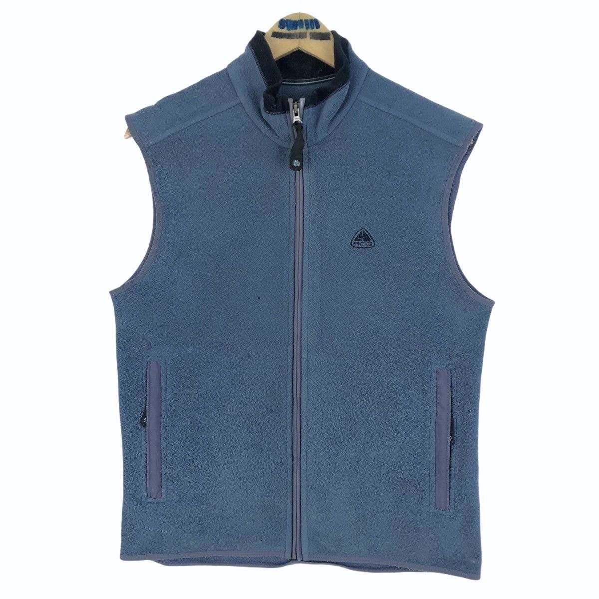 Vintage Nike ACG Fleece Sleeveless Sweater Embroidery