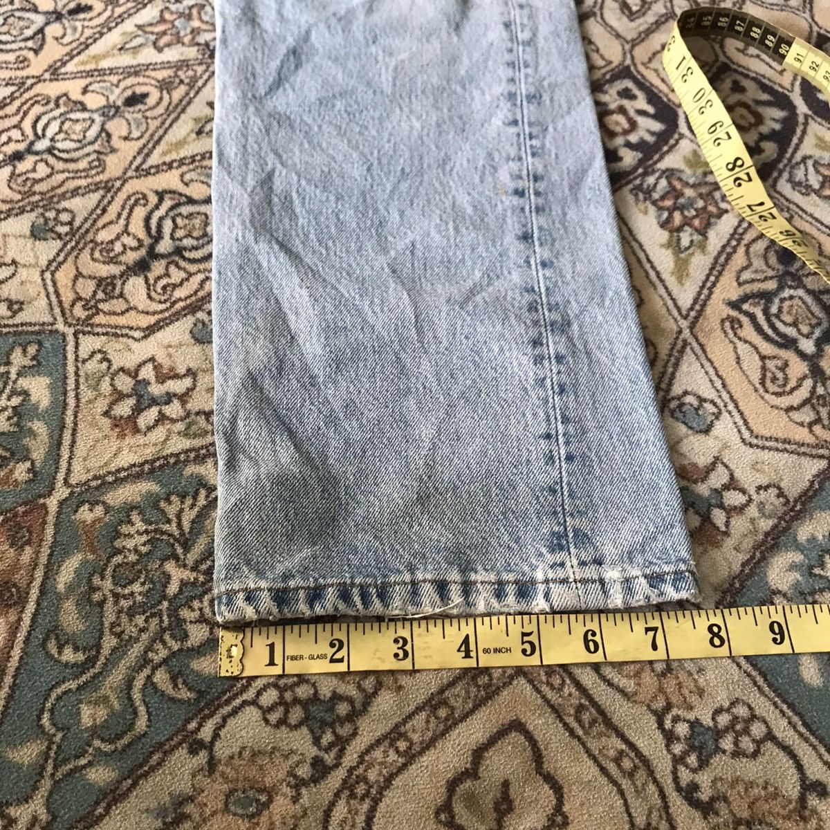 Levi's Vintage 80s Levis 501 Grunge Distressed Jeans Size US 32 / EU 48 - 21 Thumbnail