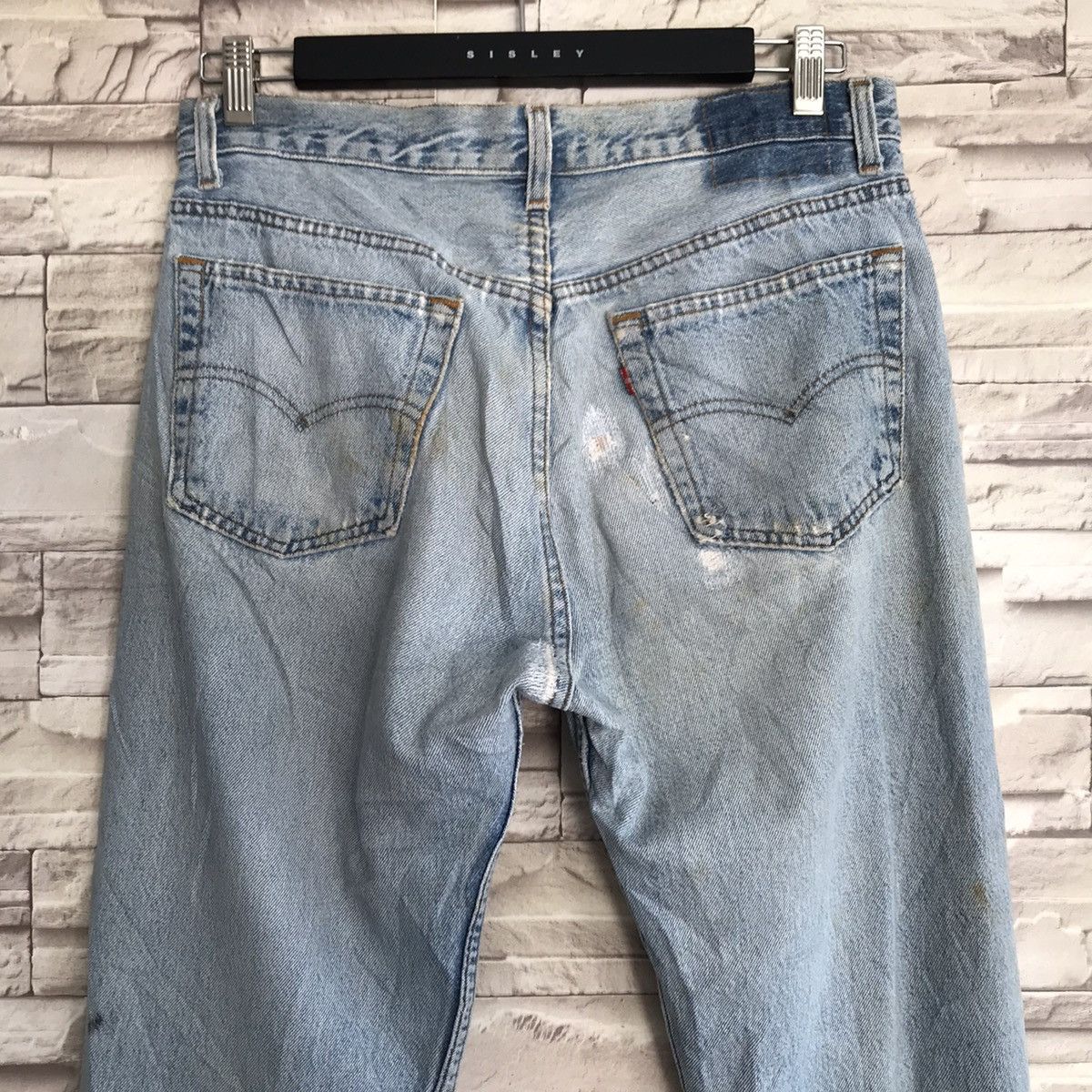 Levi's Vintage 80s Levis 501 Grunge Distressed Jeans Size US 32 / EU 48 - 9 Thumbnail