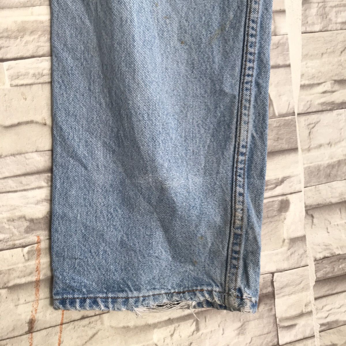 Levi's Vintage 80s Levis 501 Grunge Distressed Jeans Size US 32 / EU 48 - 13 Thumbnail