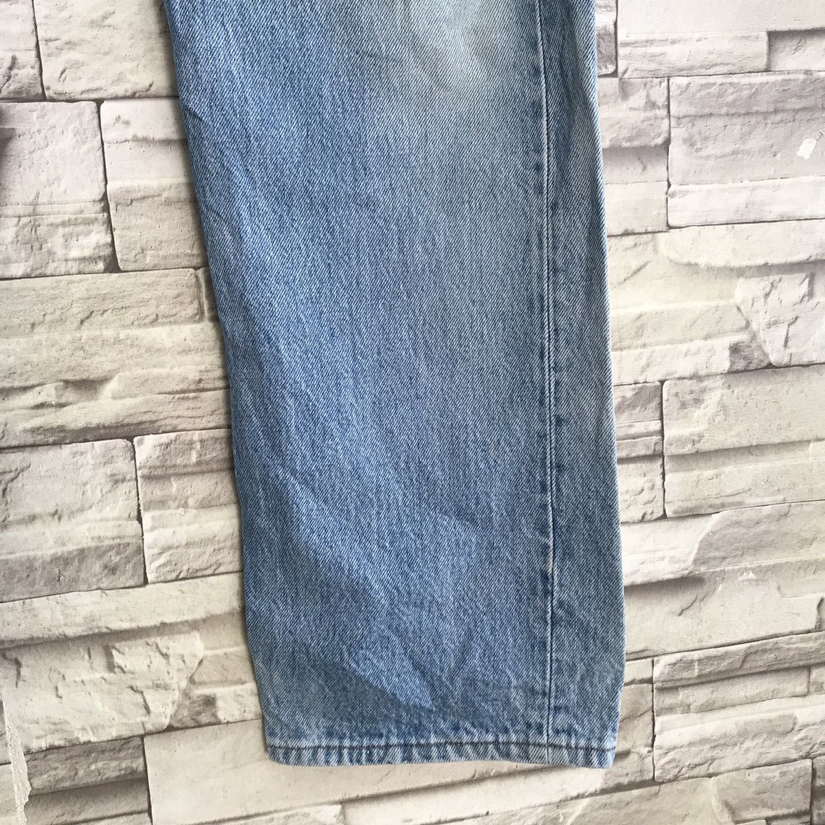 Levi's Vintage 80s Levis 501 Jeans Light Wash Sunfaded Size US 31 - 7 Thumbnail