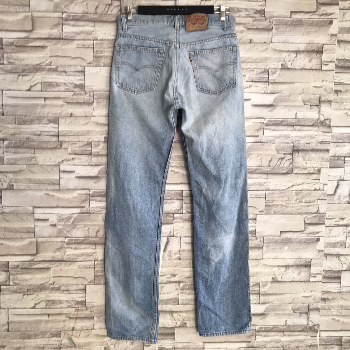 Levi's Vintage 80s Levis 501 Jeans Light Wash Sunfaded Size US 31 - 8 Thumbnail