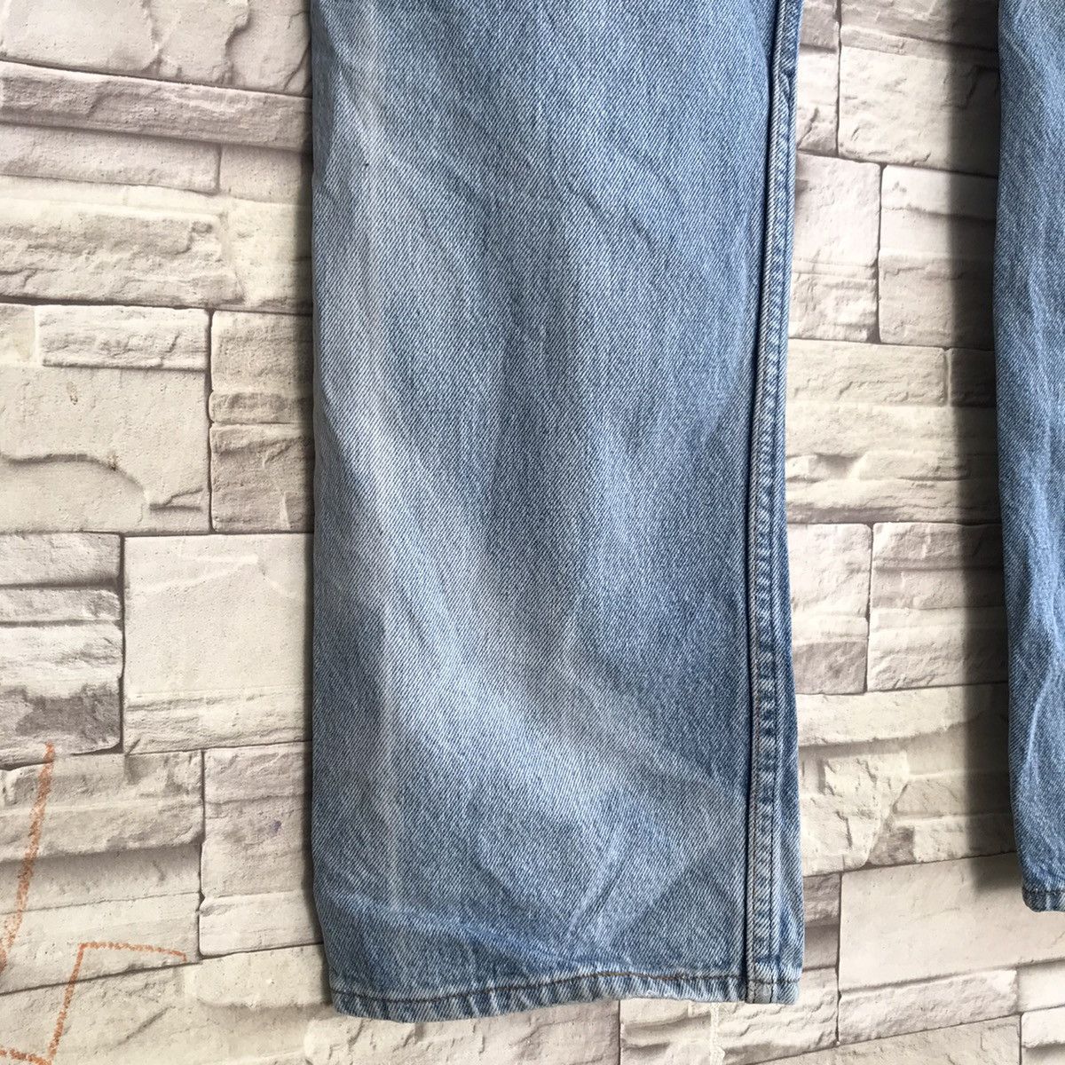 Levi's Vintage 80s Levis 501 Jeans Light Wash Sunfaded Size US 31 - 13 Thumbnail