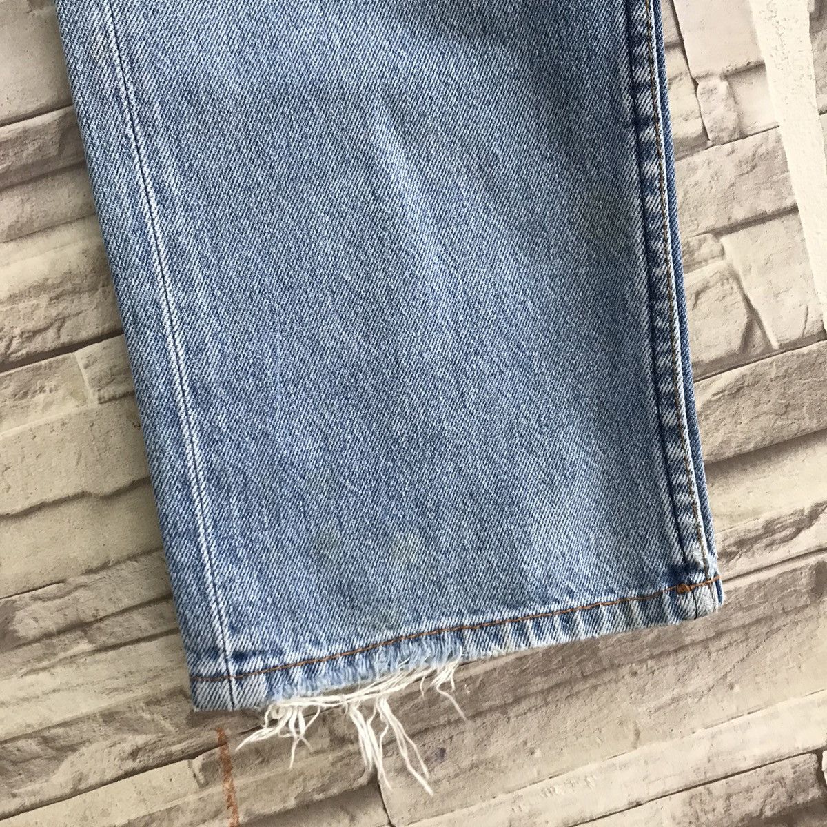 Levi's Vintage 80s Levis 501 Distressed Jeans Dirty Faded Size US 29 - 9 Thumbnail