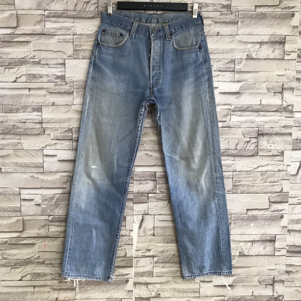 Levi's Vintage 80s Levis 501 Distressed Jeans Dirty Faded Size US 29 - 3 Thumbnail