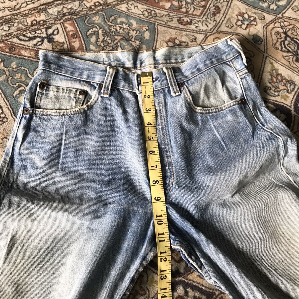 Levi's Vintage 80s Levis 501 Distressed Jeans Dirty Faded Size US 29 - 25 Thumbnail