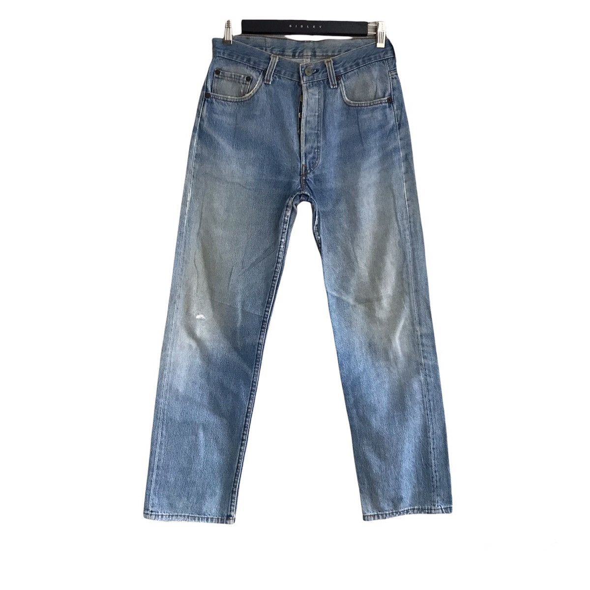 Levi's Vintage 80s Levis 501 Distressed Jeans Dirty Faded Size US 29 - 1 Thumbnail