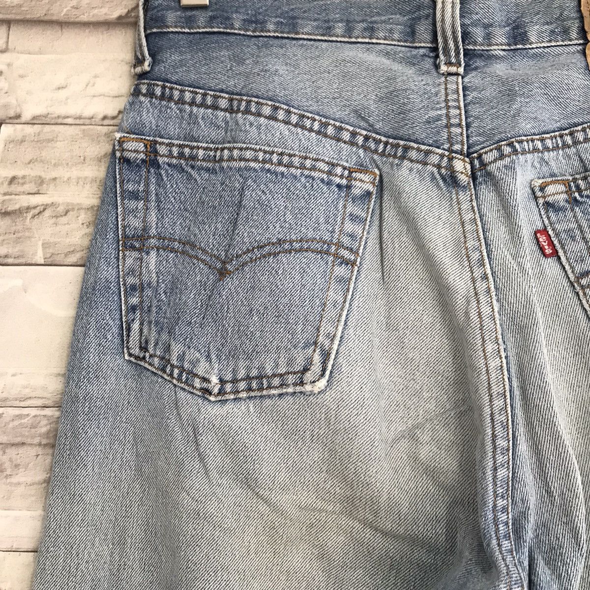 Levi's Vintage 80s Levis 501 Distressed Jeans Dirty Faded Size US 29 - 14 Thumbnail