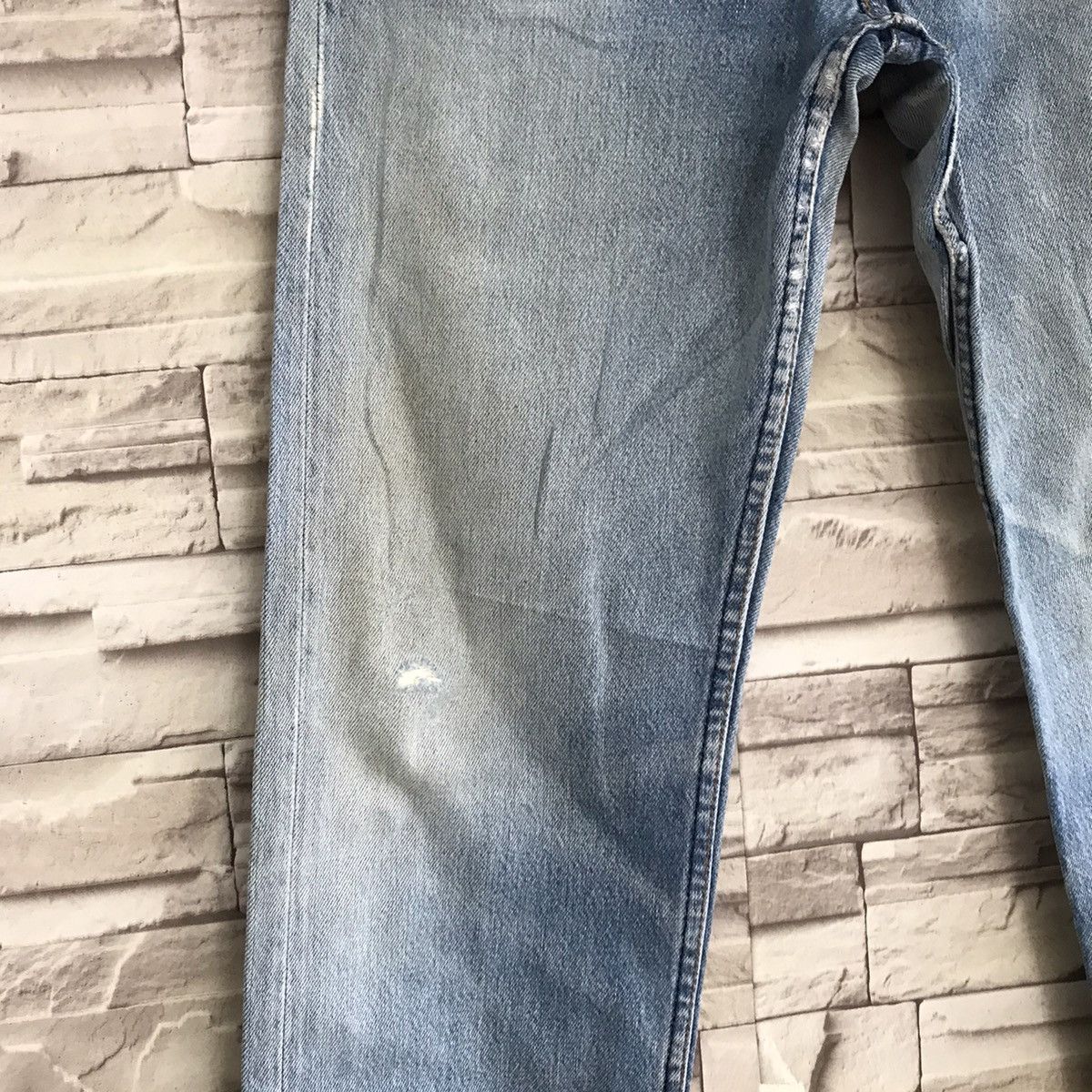 Levi's Vintage 80s Levis 501 Distressed Jeans Dirty Faded Size US 29 - 7 Thumbnail
