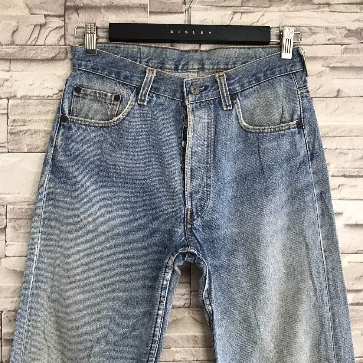 Levi's Vintage 80s Levis 501 Distressed Jeans Dirty Faded Size US 29 - 4 Thumbnail