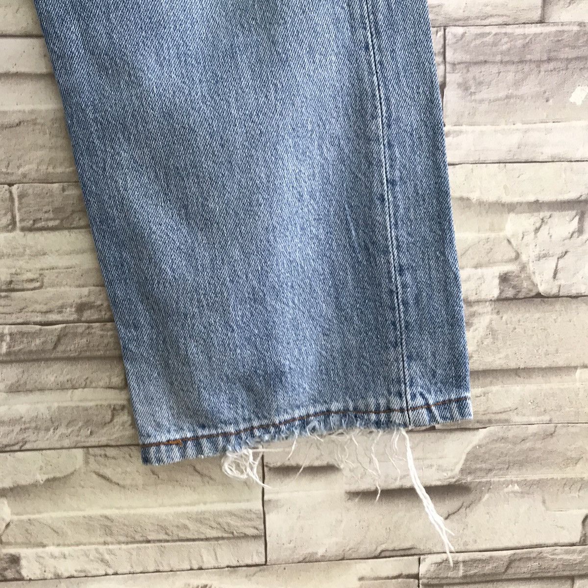 Levi's Vintage 80s Levis 501 Distressed Jeans Dirty Faded Size US 29 - 10 Thumbnail