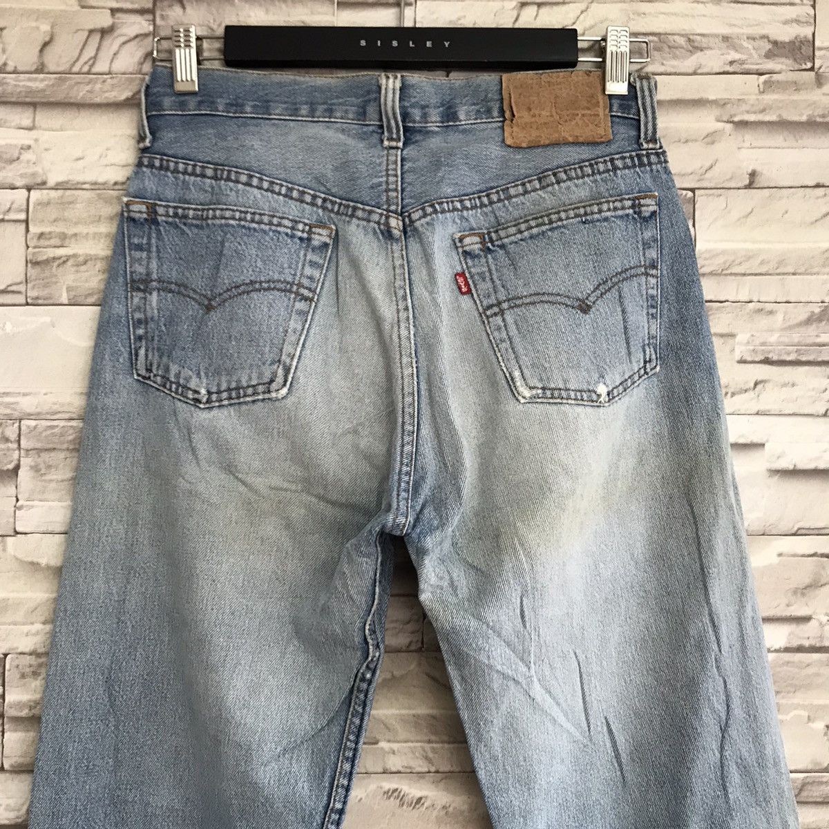 Levi's Vintage 80s Levis 501 Distressed Jeans Dirty Faded Size US 29 - 12 Thumbnail