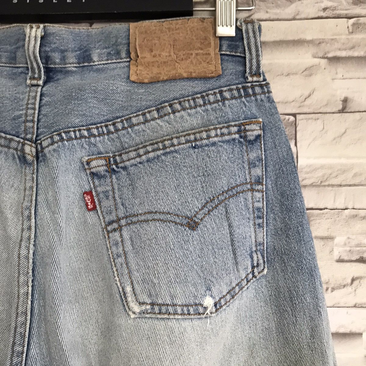 Levi's Vintage 80s Levis 501 Distressed Jeans Dirty Faded Size US 29 - 13 Thumbnail