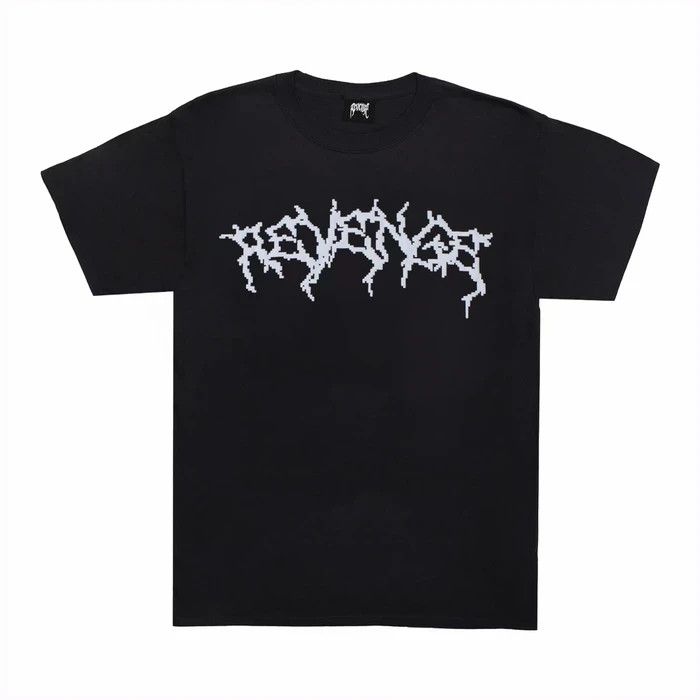 Revenge REVENGE PIXEL TEE SHIRT (BLACK) | Grailed