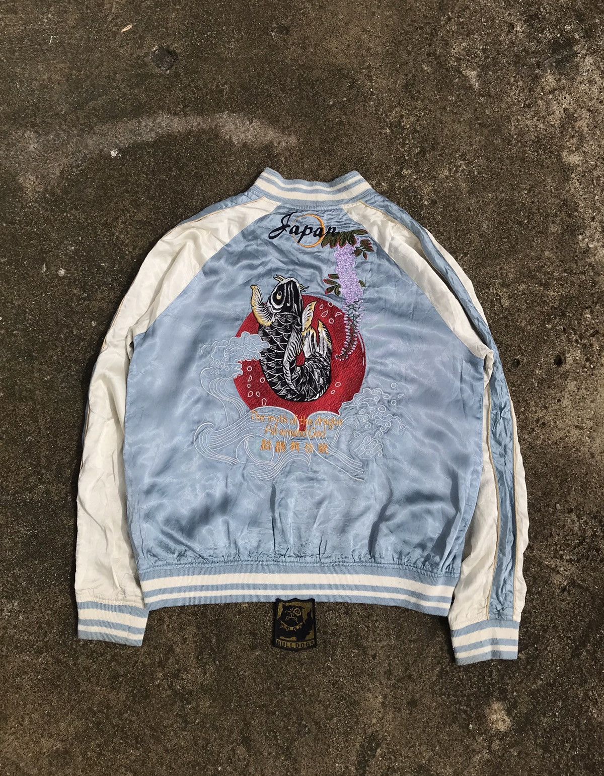 Other Vintage 90s Kara Kuri Generation Sukajan Jacket( Reversible) Size US L / EU 52-54 / 3 - 1 Thumbnail