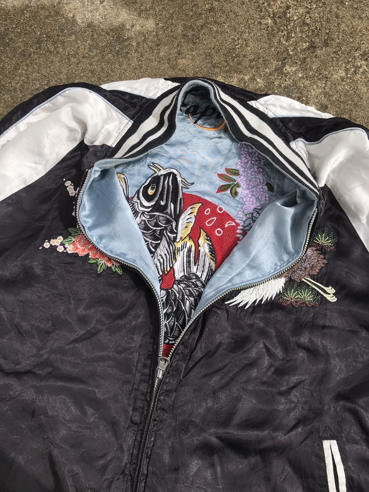 Other Vintage 90s Kara Kuri Generation Sukajan Jacket( Reversible) Size US L / EU 52-54 / 3 - 9 Thumbnail