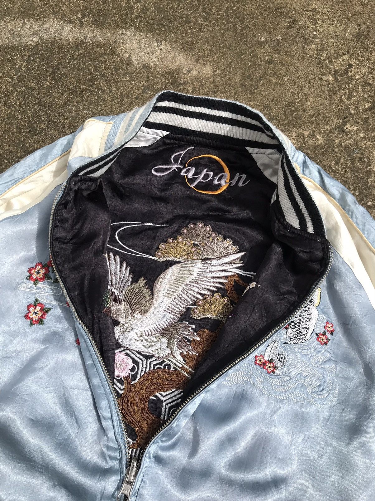 Other Vintage 90s Kara Kuri Generation Sukajan Jacket( Reversible) Size US L / EU 52-54 / 3 - 5 Thumbnail