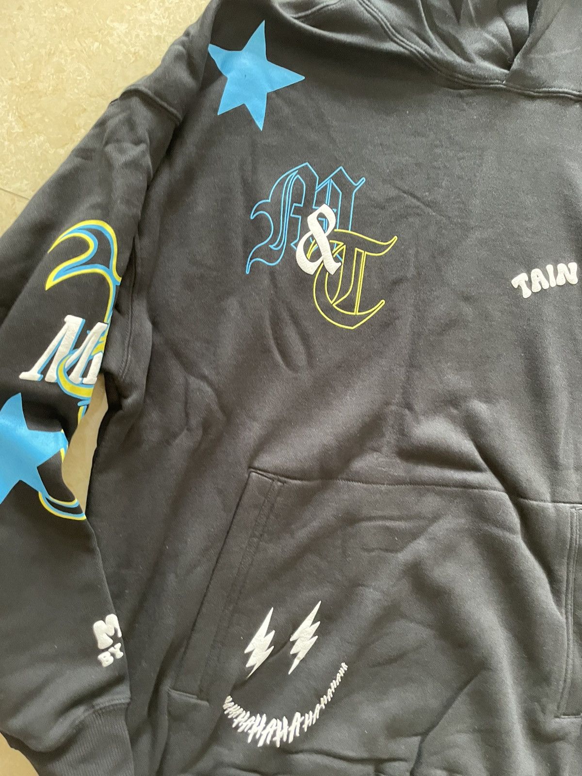Japanese Brand Tain double push hoodie l Size US L / EU 52-54 / 3 - 2 Thumbnail