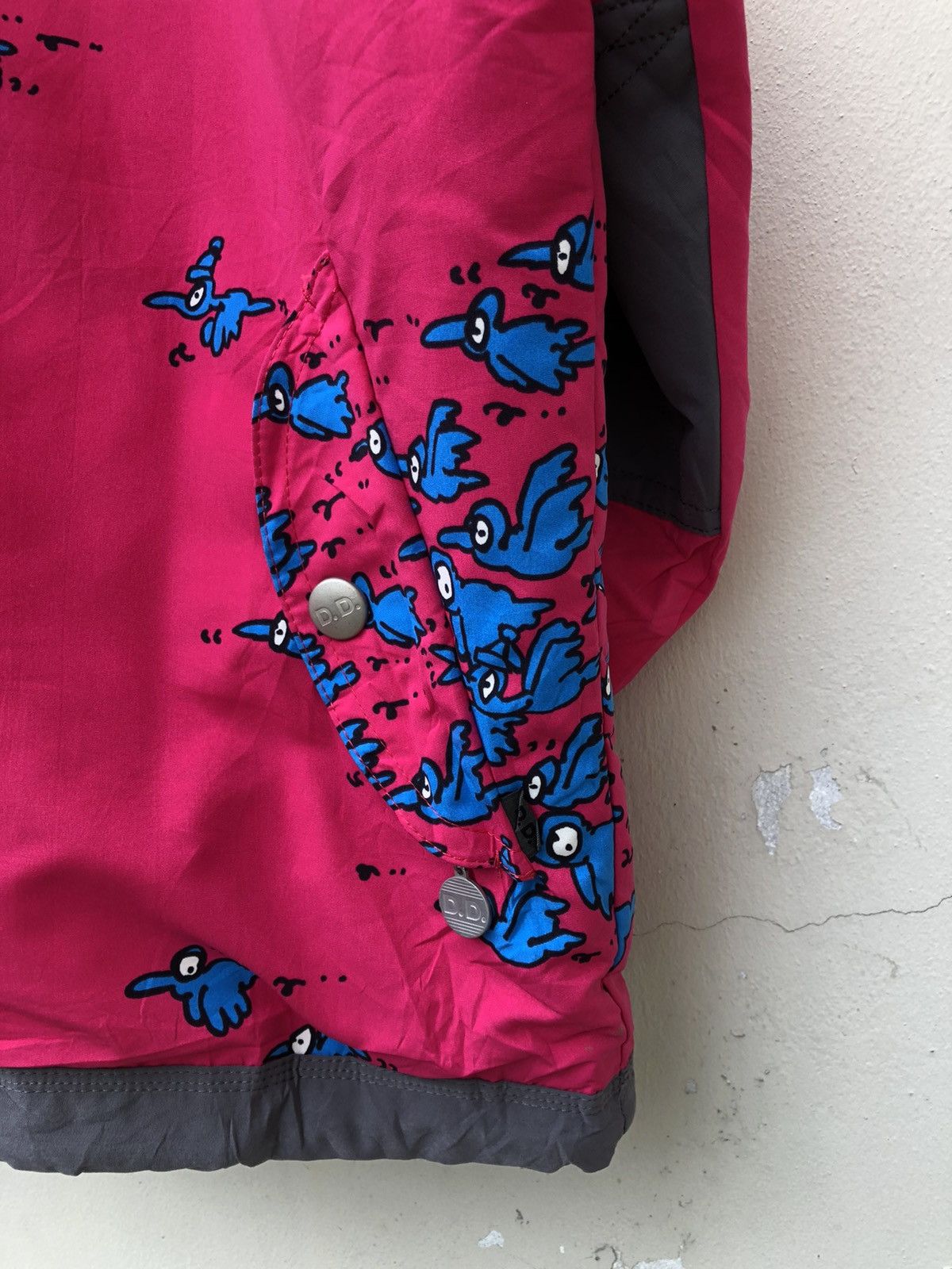 Descente Vintage 90s Descente THANKS MOUNTAIN Akiyama Ski Jacket Size US L / EU 52-54 / 3 - 9 Thumbnail