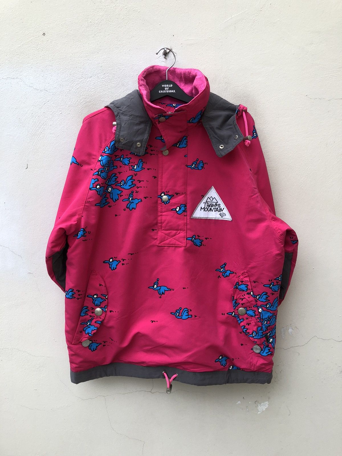 Descente Vintage 90s Descente THANKS MOUNTAIN Akiyama Ski Jacket Size US L / EU 52-54 / 3 - 8 Thumbnail