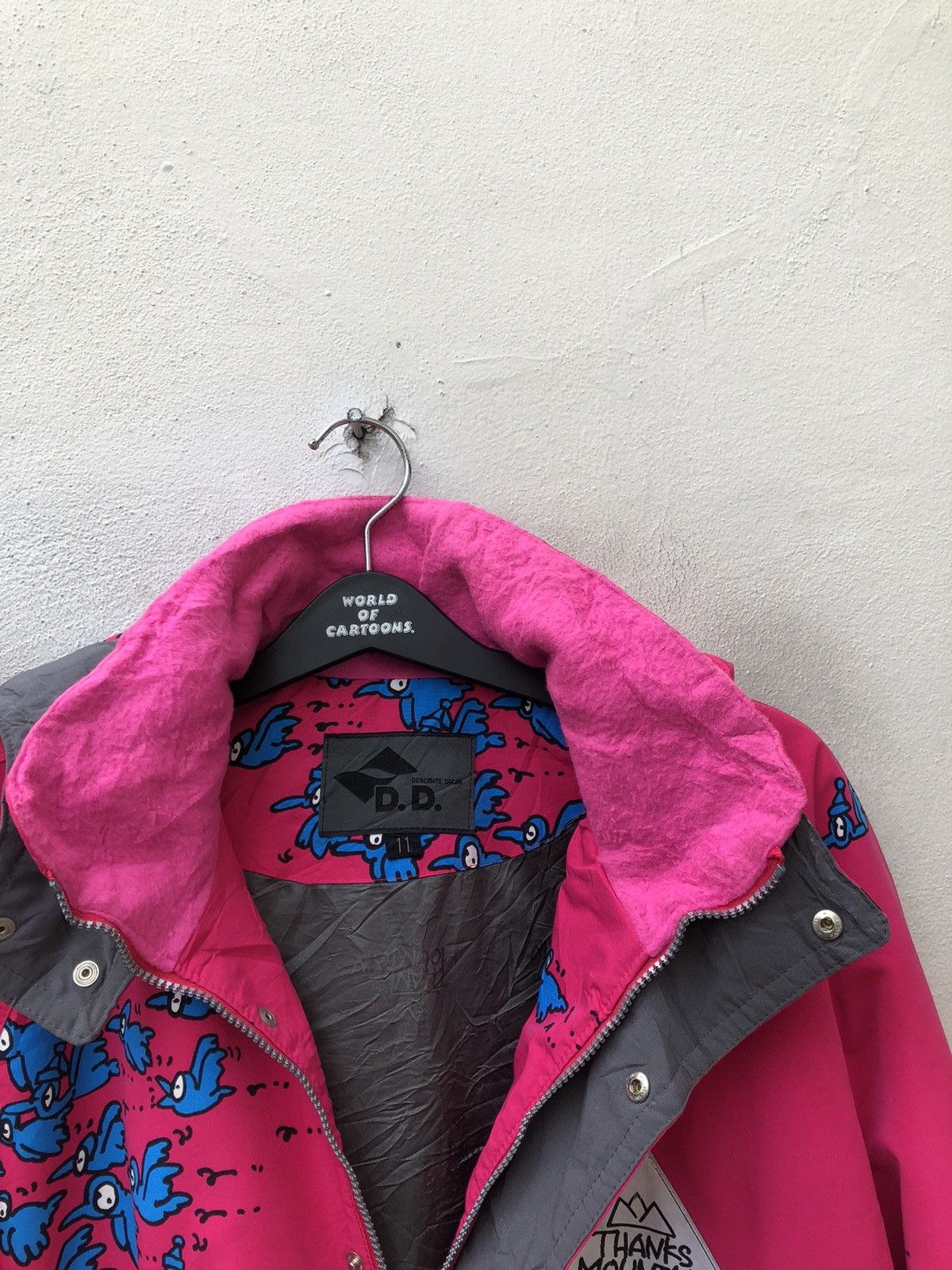 Descente Vintage 90s Descente THANKS MOUNTAIN Akiyama Ski Jacket Size US L / EU 52-54 / 3 - 16 Thumbnail