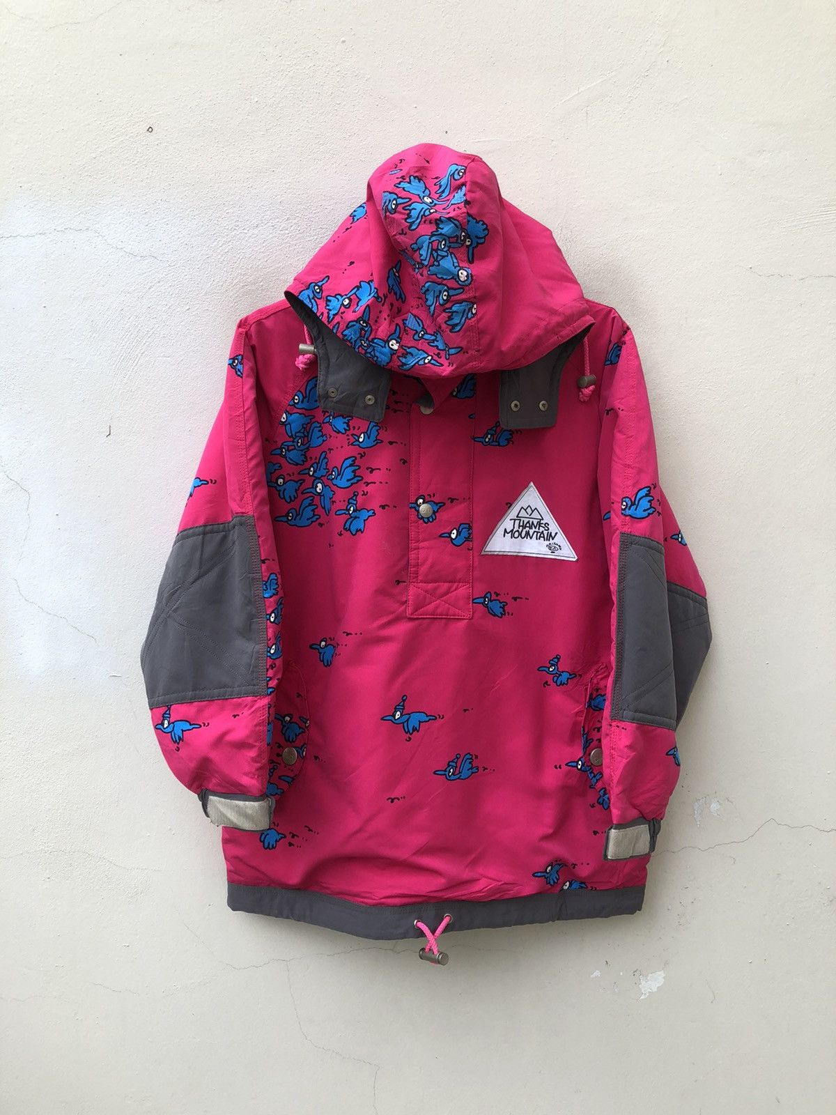 Descente Vintage 90s Descente THANKS MOUNTAIN Akiyama Ski Jacket Size US L / EU 52-54 / 3 - 3 Thumbnail
