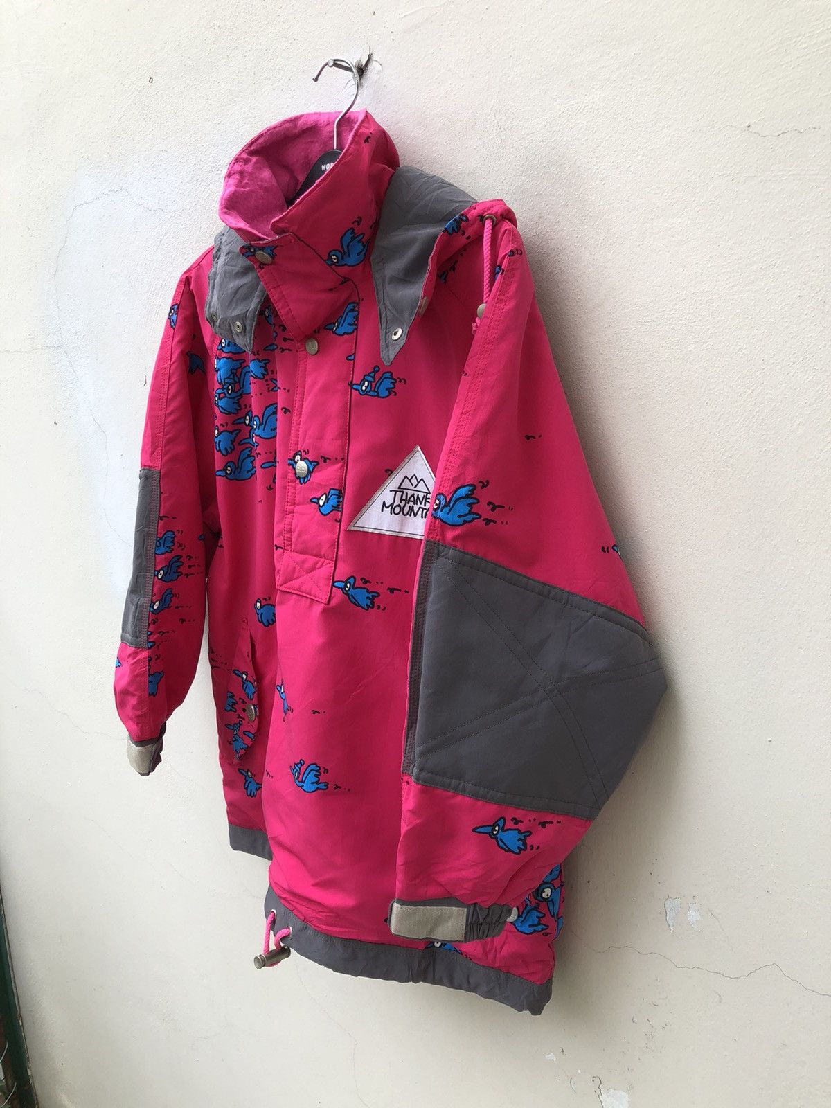 Descente Vintage 90s Descente THANKS MOUNTAIN Akiyama Ski Jacket Size US L / EU 52-54 / 3 - 5 Thumbnail