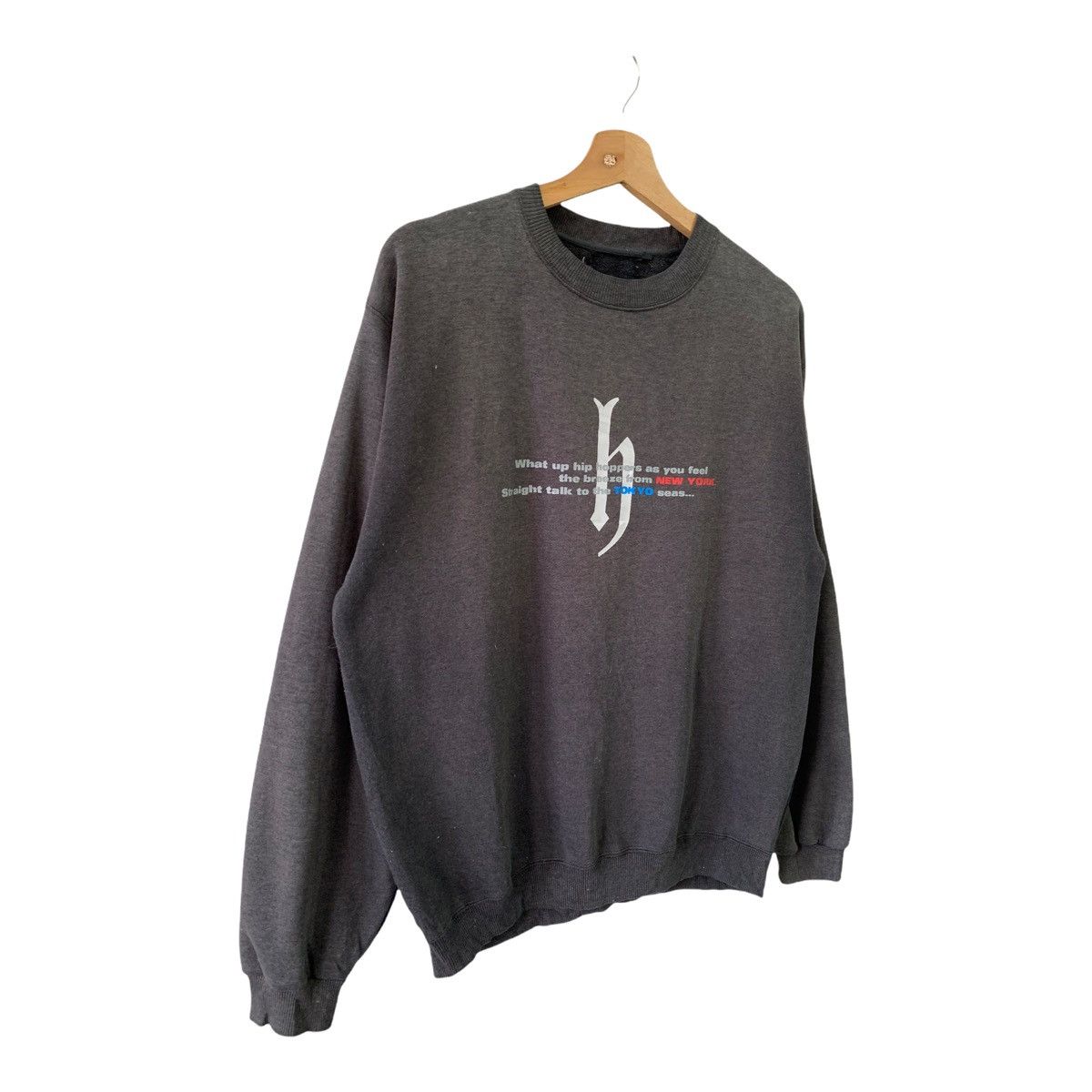 Japanese Brand Vintage Dj Honda Hip Hop Crewneck Sweatshirt Size M Size US M / EU 48-50 / 2 - 3 Thumbnail
