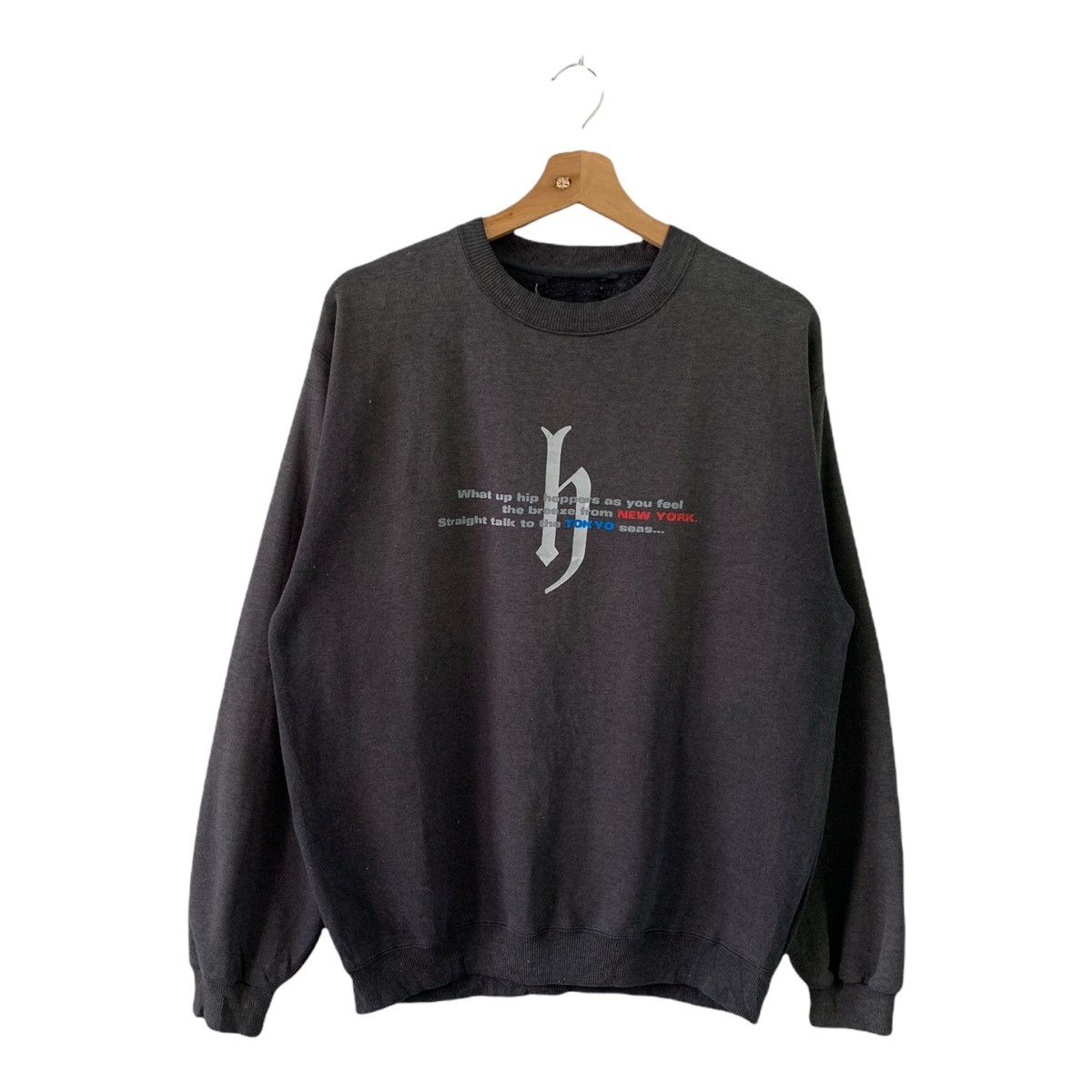 Japanese Brand Vintage Dj Honda Hip Hop Crewneck Sweatshirt Size M Size US M / EU 48-50 / 2 - 1 Thumbnail