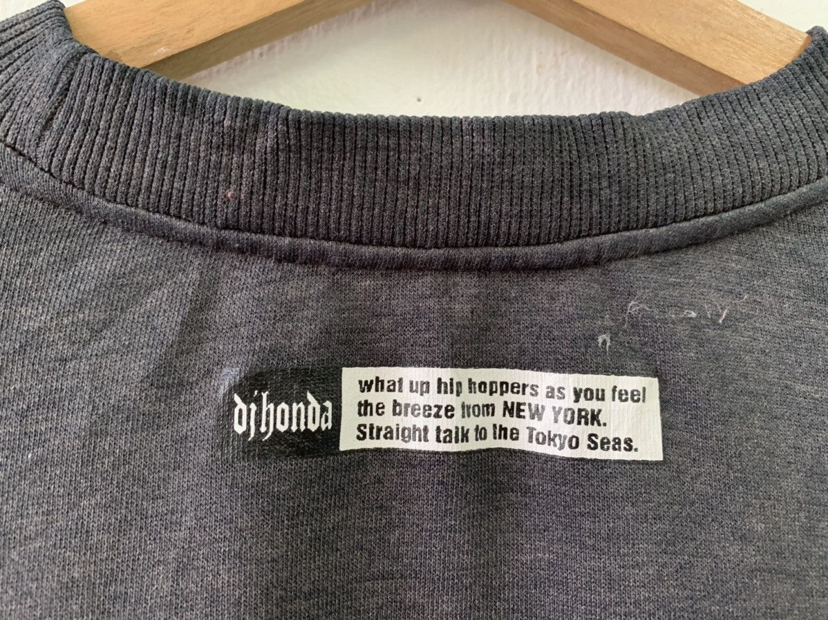 Japanese Brand Vintage Dj Honda Hip Hop Crewneck Sweatshirt Size M Size US M / EU 48-50 / 2 - 7 Thumbnail