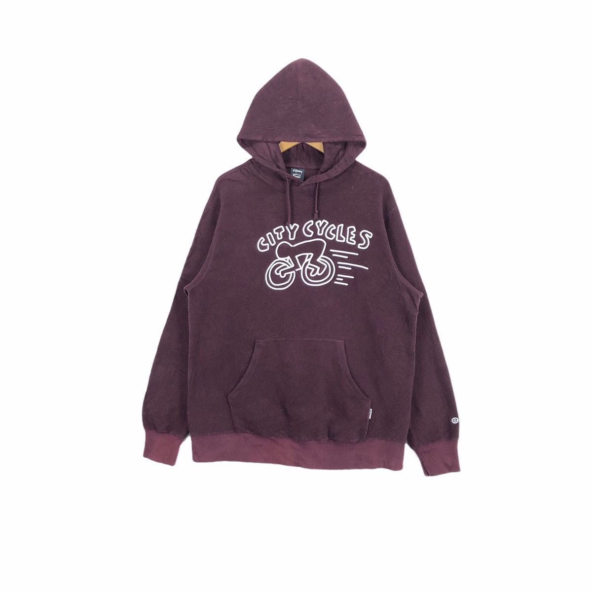 Japanese Brand Uniqlo Keith Haring Fleece Hoodie Sweater Big Logo Pullover Size US L / EU 52-54 / 3 - 3 Thumbnail