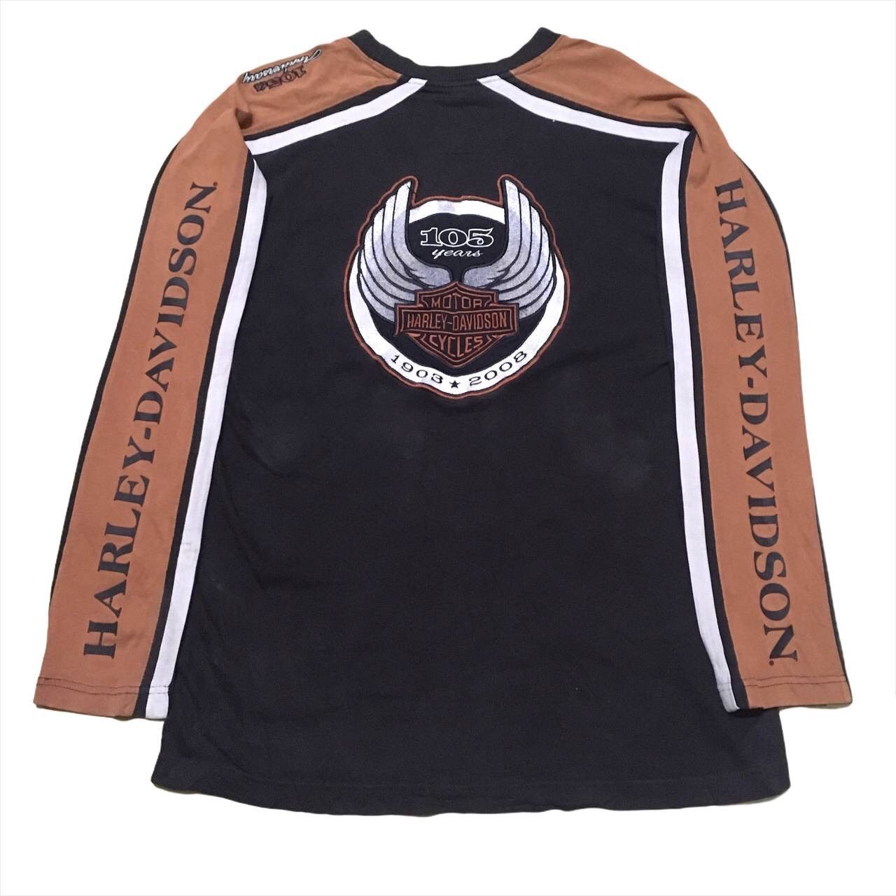 Harley Davidson Long Sleeve Shirt Big Logo