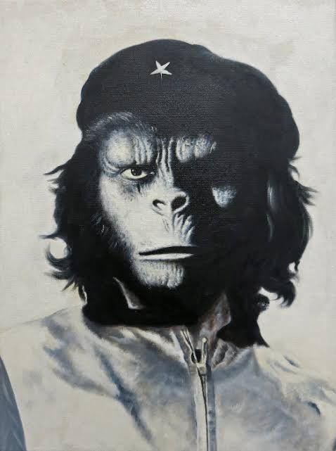 SSUR SSUR Rebel Guerilla Ape by Ruslan Karablin Tees Size US XL / EU 56 / 4 - 11 Thumbnail
