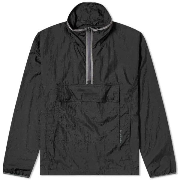 Acne Studios Acne Studios Odion Popover Jacket - Black Size US S / EU 44-46 / 1 - 1 Thumbnail