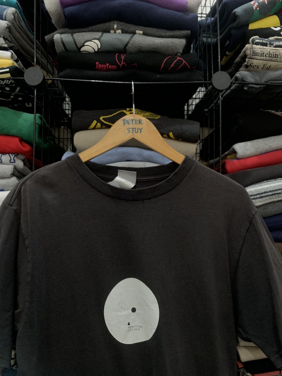 Carhartt × Vintage Vintage Carhartt Black Tshirt Size US M / EU 48-50 / 2 - 2 Thumbnail