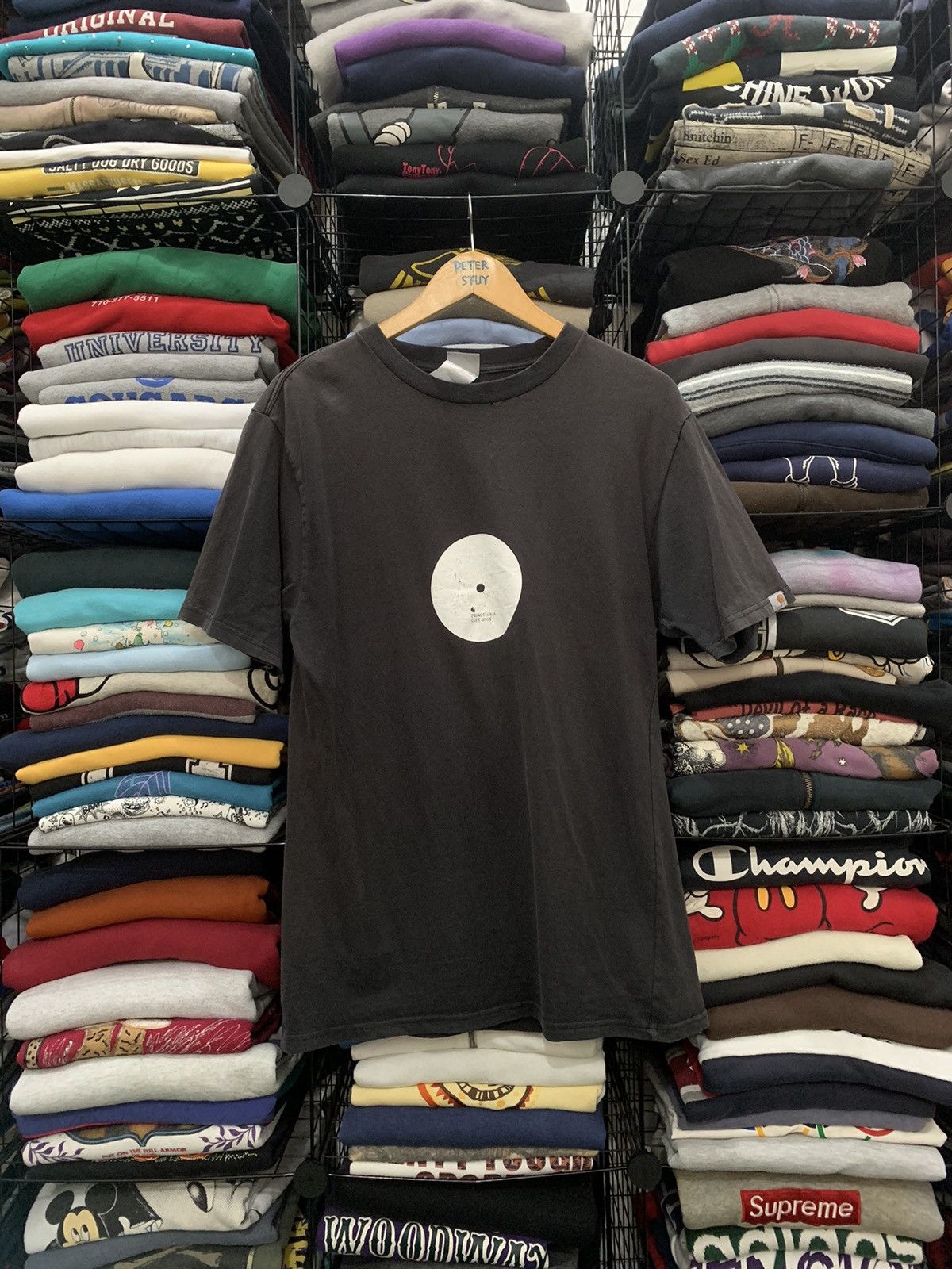 Carhartt × Vintage Vintage Carhartt Black Tshirt Size US M / EU 48-50 / 2 - 1 Thumbnail