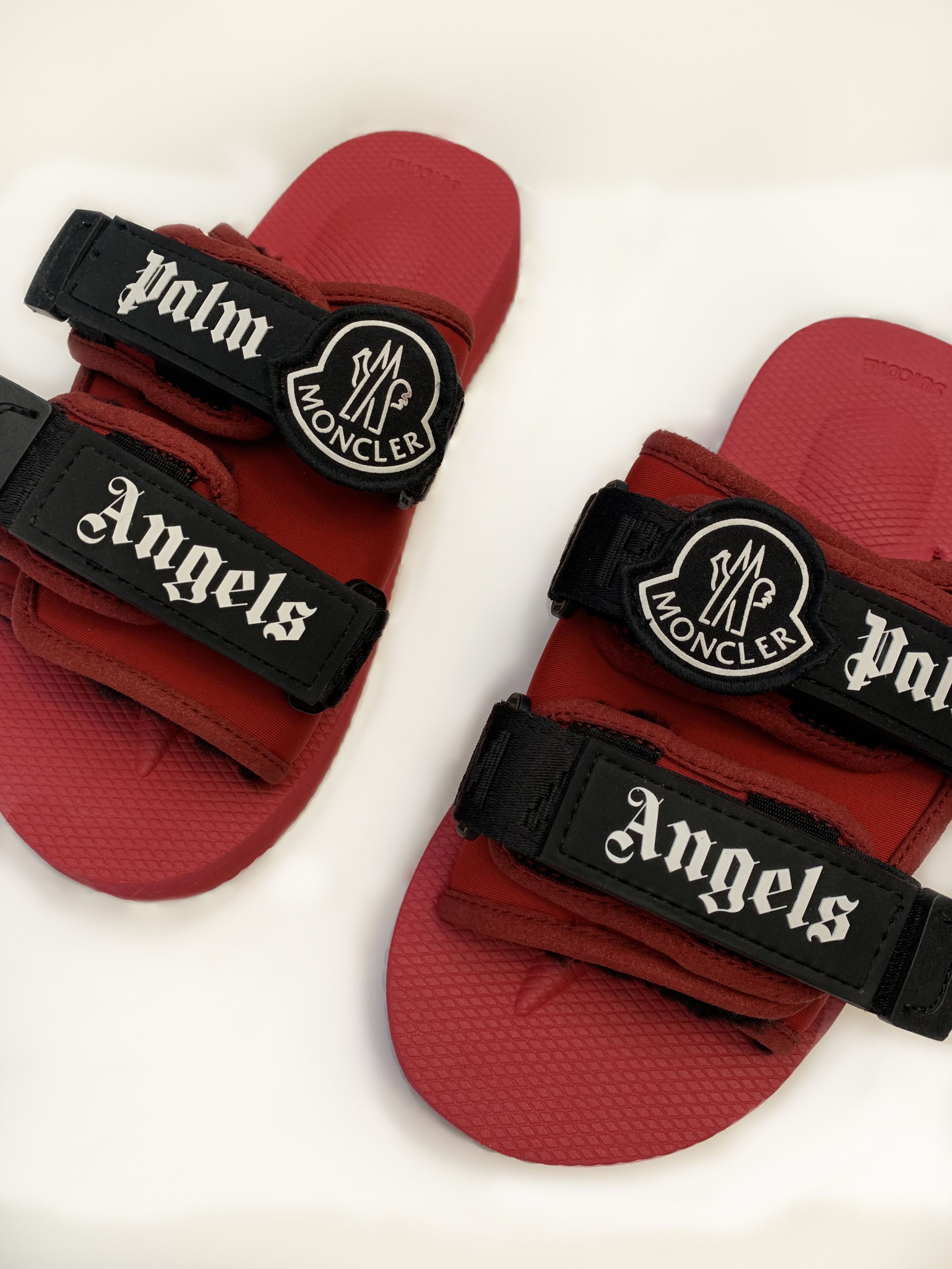 Moncler x Palm Angels x Suicoke MOTO Slides Footwear