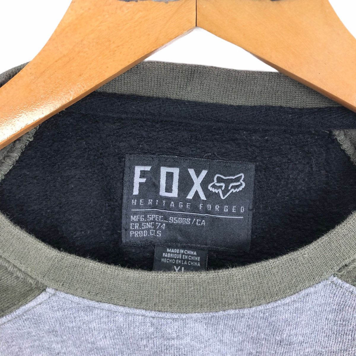 Fox Racing Fox Racing Heritage Forged Crewneck Camouflage Sweatshirt Size US M / EU 48-50 / 2 - 8 Thumbnail