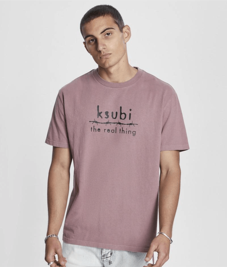 Ksubi Real Kash Ss Tee Vino Size US M / EU 48-50 / 2 - 1 Thumbnail