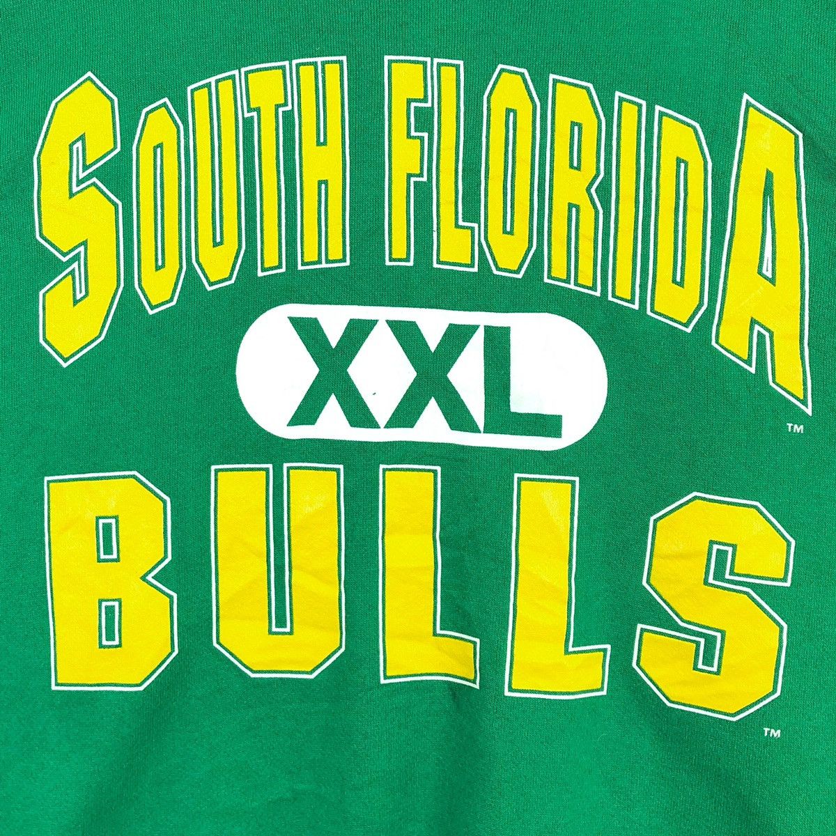 NCAA Vintage 90s University Of South Florida Bulls Sweatshirt Size US L / EU 52-54 / 3 - 6 Thumbnail