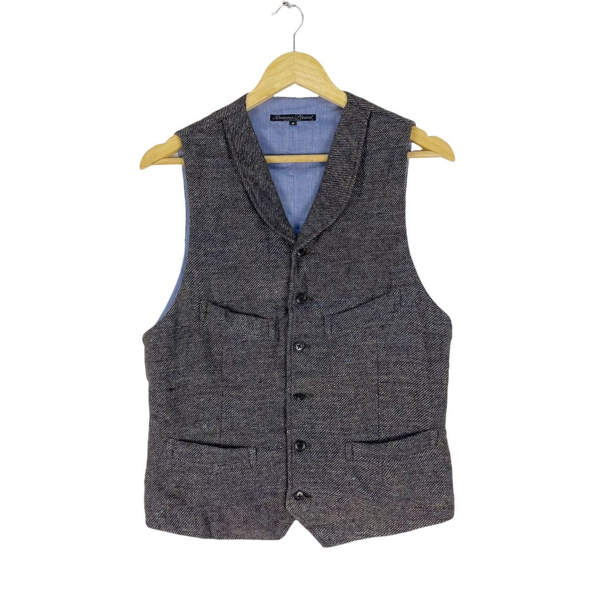 Beams Plus × Beauty Beast × Japanese Brand 🔥ICONIC BEAMS HEART PLUS VEST Size US M / EU 48-50 / 2 - 2 Thumbnail