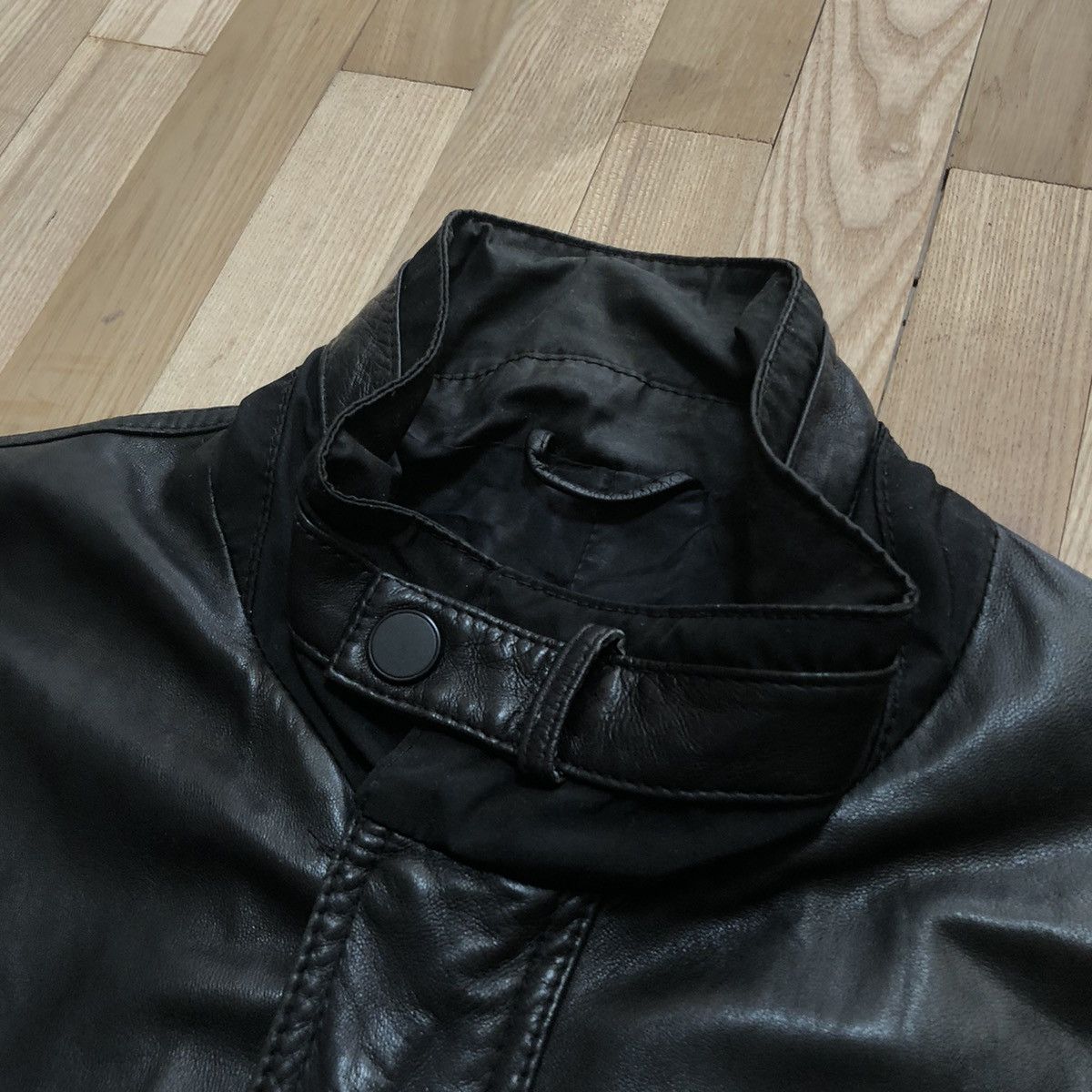 Z Zegna ZEGNA FREE SHIPPING size L or XL Leather Jacket