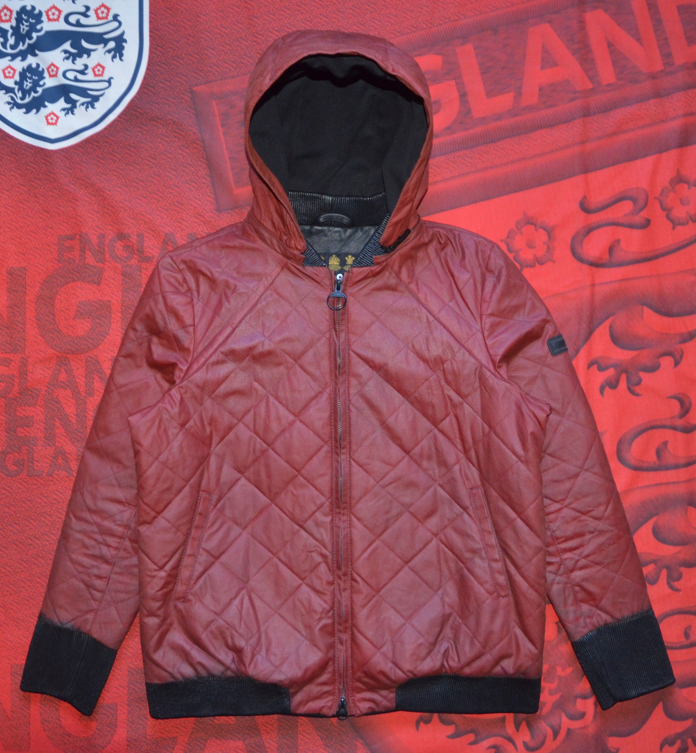 Barbour Barbour Rogue Bomber Wax Women Hooded Jacket Motorcycle Size XL / US 12-14 / IT 48-50 - 1 Thumbnail
