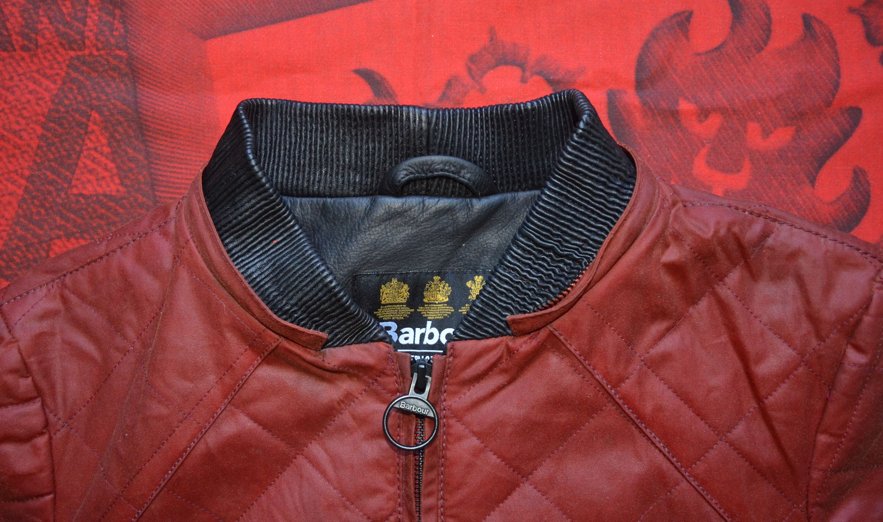 Barbour Barbour Rogue Bomber Wax Women Hooded Jacket Motorcycle Size XL / US 12-14 / IT 48-50 - 3 Thumbnail