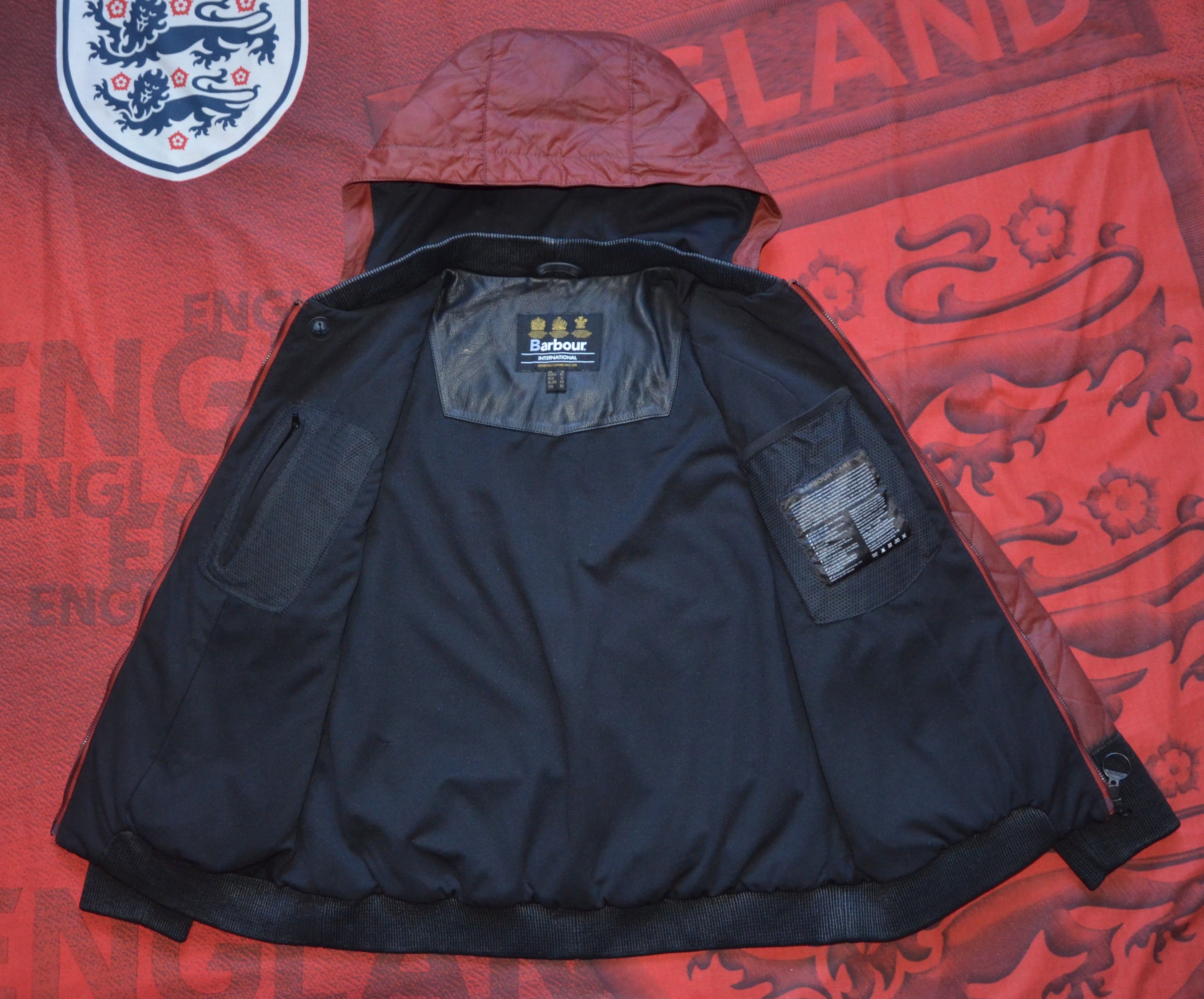Barbour Barbour Rogue Bomber Wax Women Hooded Jacket Motorcycle Size XL / US 12-14 / IT 48-50 - 9 Thumbnail