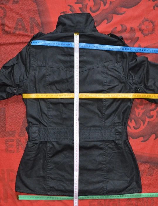 Barbour Barbour International Wax Jacket Womens Black Waxed Cotton Size S / US 4 / IT 40 - 14 Thumbnail