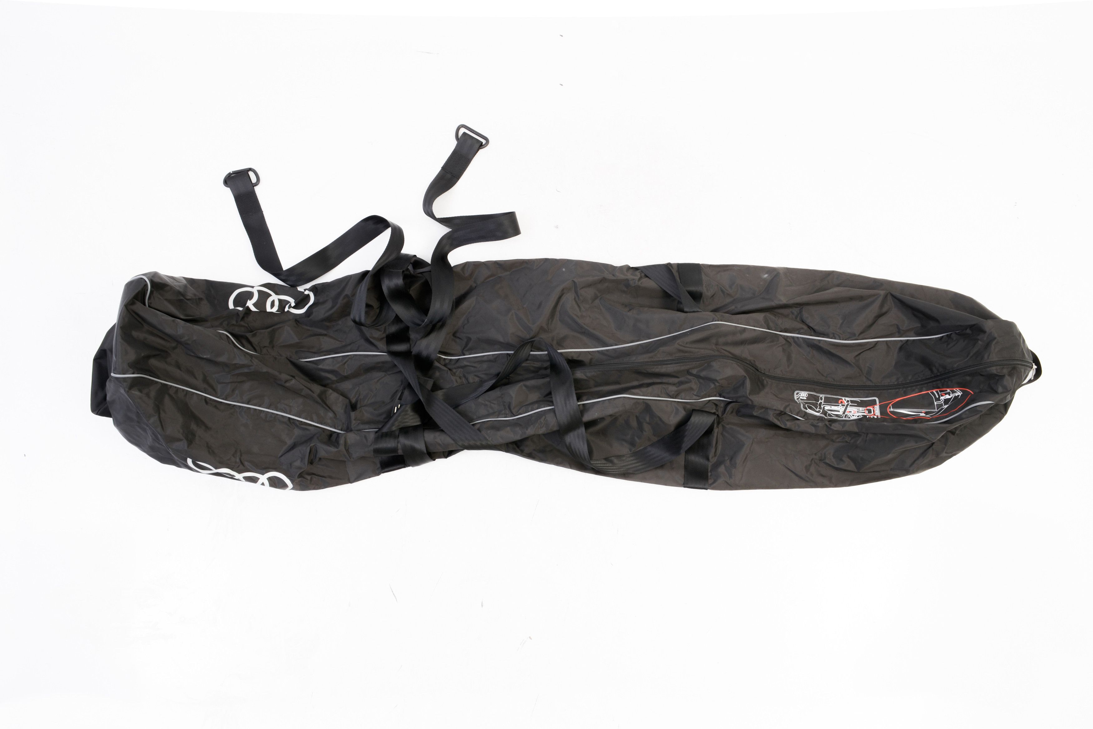 Ski GENUINE AUDI Q7 SEAT SKI BAG ASSEMBLY Case 4L0885215A Sack Grailed