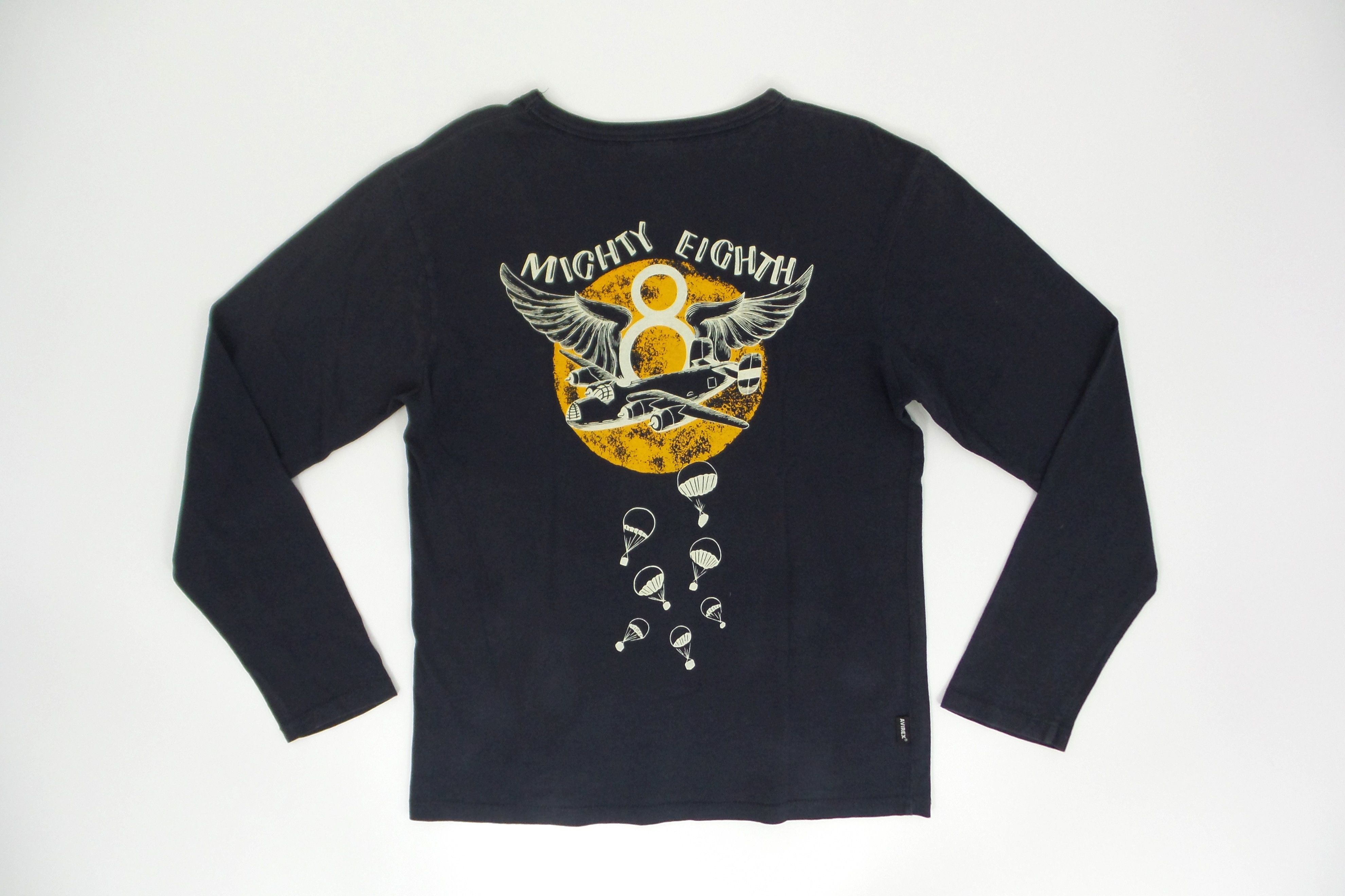 Avirex Avirex 'Mighty Eighth' Long Sleeve T-shirts Size US L / EU 52-54 / 3 - 8 Thumbnail