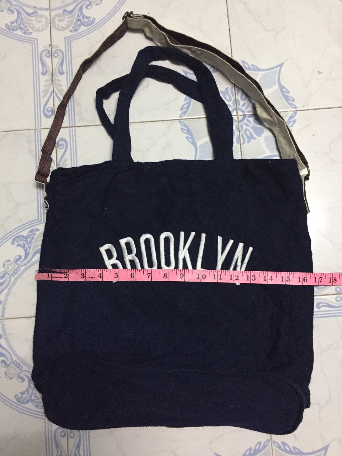Brooklyn Clothing Embroidered BROOKLYN Shoulder & Tote Bag Size ONE SIZE - 12 Thumbnail